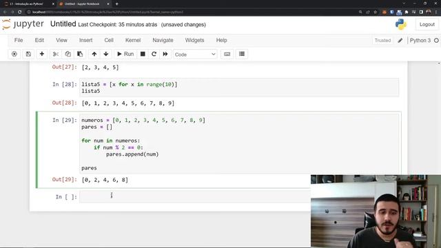 LAMBDA E LIST COMPREHENSION EM PYTHON - Curso Python - L1-16 смотреть онлайн