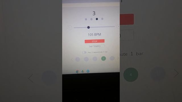 105 bpm Metronome смотреть онлайн
