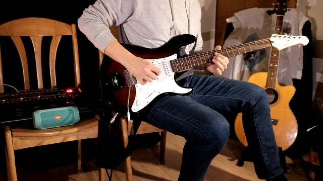 Andy timmons - That day came cover(w.boss me-80, yamaha pac112j) смотреть онлайн