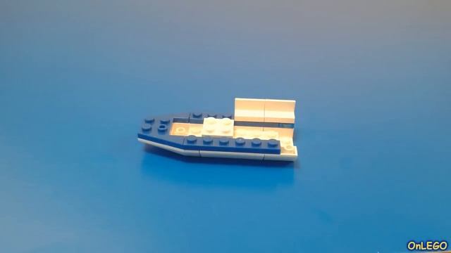 Обзор конструктора Brick 122 - Полицейский Катер (Review Brick 122 - Police Boat) смотреть онлайн