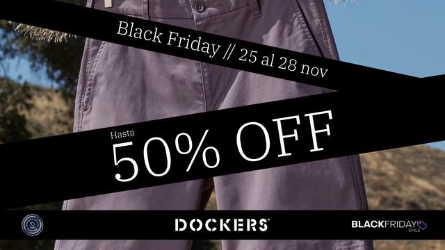 ¡Dockers.cl está en Black Friday! смотреть онлайн