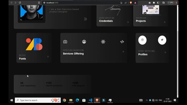 Full Complete Personal Portfolio Website Using React JS | Portfolio Website using React JS #reactjs смотреть онлайн