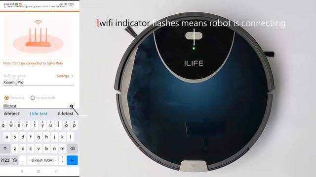 App&WIFI connection of V80 Max смотреть онлайн