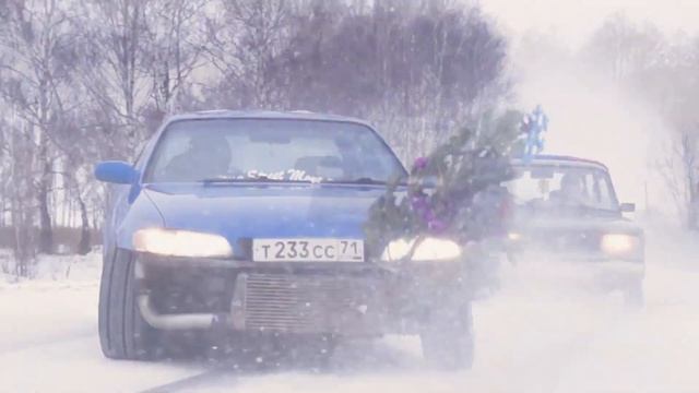 New year. Новогодний дрифт. Дед Мороз угоняет Марк 2 смотреть онлайн