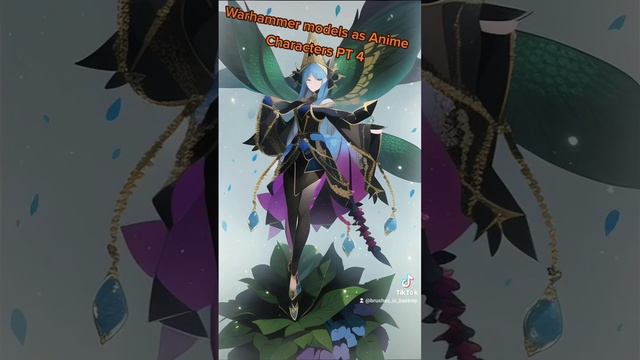 Warhammer Models as Anime Characters PT 4, Mortarion Daemon Primarch of Nurgle смотреть онлайн