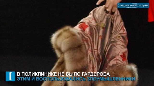 Шуба: воры верхней одежды орудуют в Щелкове смотреть онлайн