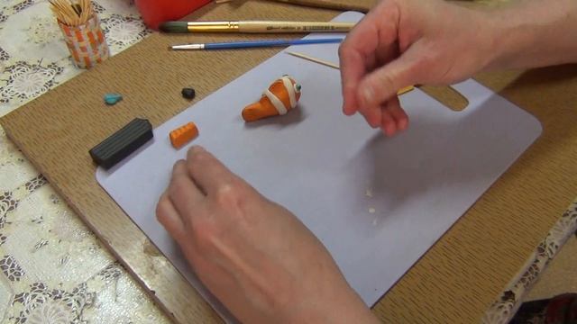 Лепка рыбы-клоуна смотреть онлайн