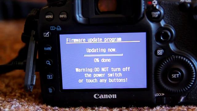 5D mark 3 возврат к прошивке 1.2.3. Пошаговая инструкция. смотреть онлайн