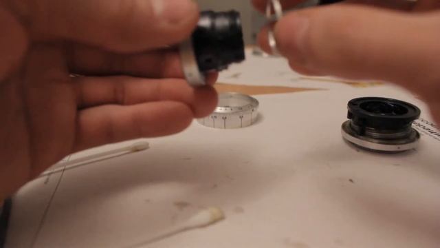 Ремонт; полная сборка, смазка объектива Индустар- 50 смотреть онлайн