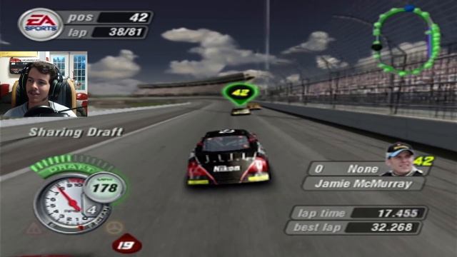TRYING TO KEEP THE FENDERS ON IT | NASCAR Thunder 2004 Career Mode #4 смотреть онлайн