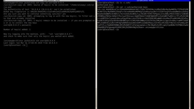 OpenSSH: Авторизация по ключу смотреть онлайн