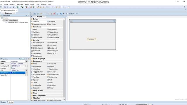 JAVA 101: Window Application using Eclipse смотреть онлайн