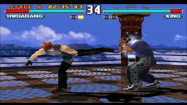 Tekken 3 Hwoarang Playthrough PSX смотреть онлайн
