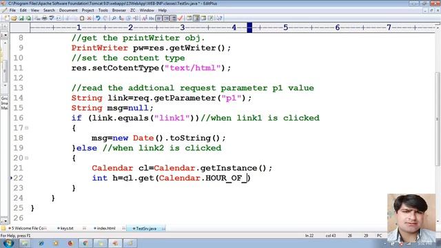 48 Java Web Application multiple hyperlinks on same servlet | Adv Java Servlet Programming Tutorial смотреть онлайн