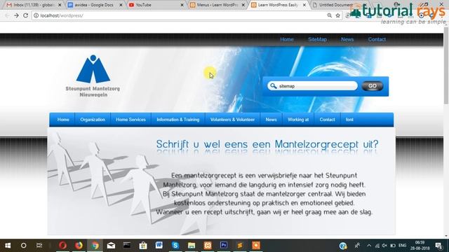 2 PSD to WordPress Creating Menus смотреть онлайн