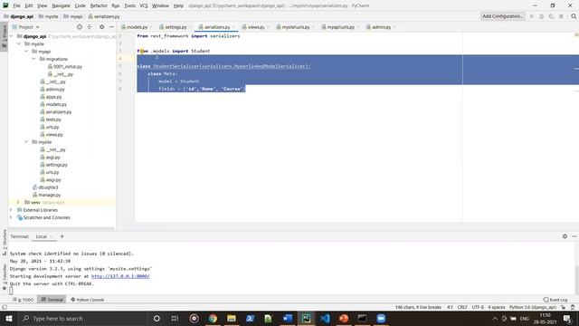 GET and POST data through REST API in Django || Python Tutorial-4 || Free Django Python video Cours смотреть онлайн