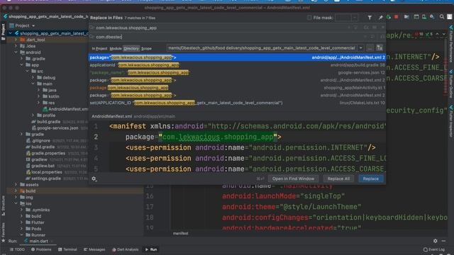 Flutter App Change Package Name for Android and Bundle Identifier Name for iOS смотреть онлайн