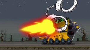 Battleship: The Black Pearl VS Airship & Fortress ship | Мультики про танки | Arena Tank Cartoon