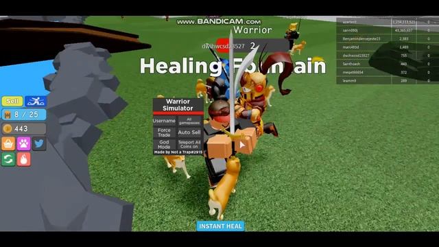 *OP* HACK/SCRIPT ON WARRIOR SIMULATOR (Pastebin) смотреть онлайн