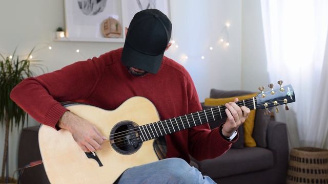 AMUMU SP60 Acoustic Guitar Soundhole Magnetic Pickup Demo By Tanausú Luis