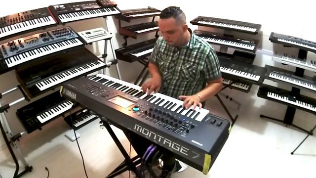 Yamaha Montage , Expansion Pianos sounds смотреть онлайн