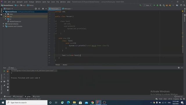 Java dərsləri - Javada inner class-lar (Inner Classes in Java) смотреть онлайн