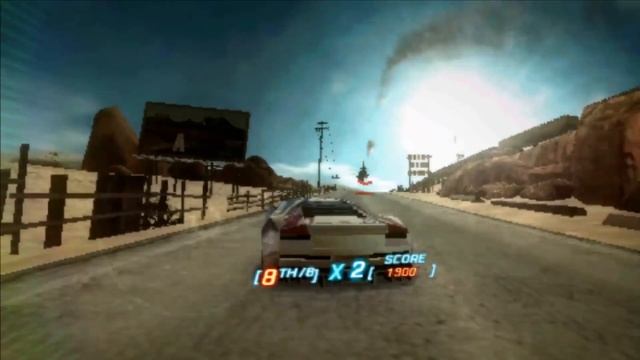Better Late than Never: Split/Second PSP (on Vita) Gameplay смотреть онлайн