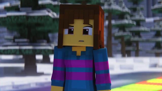 WaY dEePer DoWn (undertale minecraft animation ytp смотреть онлайн