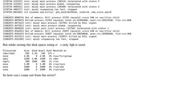 Ubuntu: Mysql installation failed смотреть онлайн