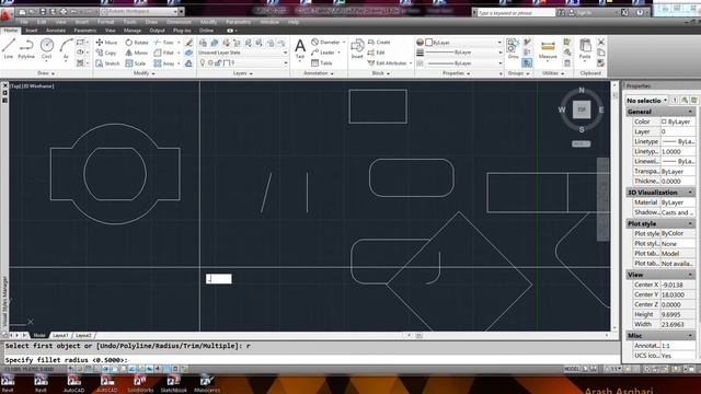 AutoCad 12 of 27 Drawing 1 смотреть онлайн