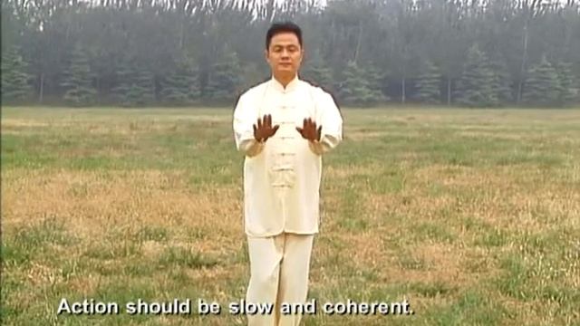 "Taiji-Qigong warm - ups" with Professor Hu Xiaofei. Обучающее видео: Разминочный комплекс Сяофэя. смотреть онлайн