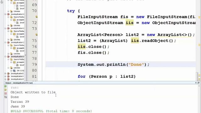 Java2 April 20 object streams input and output, and simple jframe application смотреть онлайн