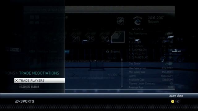 NHL 15 PS3 GM Mode Vancouver Canucks Episode 28 Free Agency смотреть онлайн