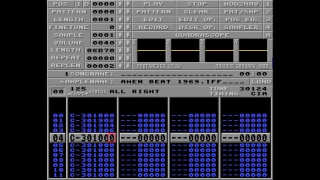 Protracker Tutorial - Episode 06 - Sample offset (The 9 command) смотреть онлайн