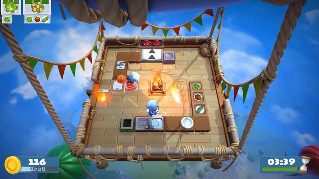Throwing Food -- Overcooked 2 With Trixster (Part 2) смотреть онлайн