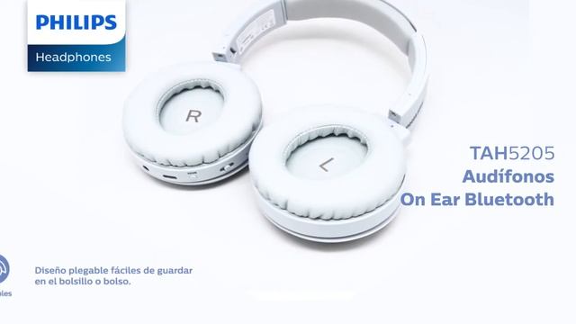 Audífonos On Ear Bluetooth Philips TAH5205 смотреть онлайн