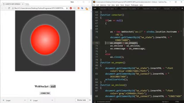 ☁️ IOT NodeMCU ESP8266 - WiFi Robot Car WebSocket WebServer смотреть онлайн