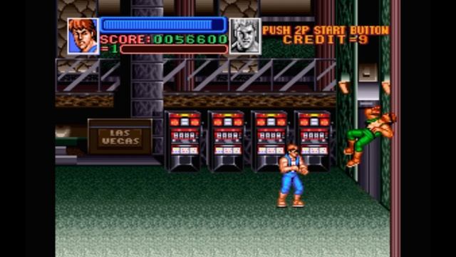 Super Nintendo (Snes) 16-bit Return of (Super) Double Dragon Mission 1 Casino (Казино)