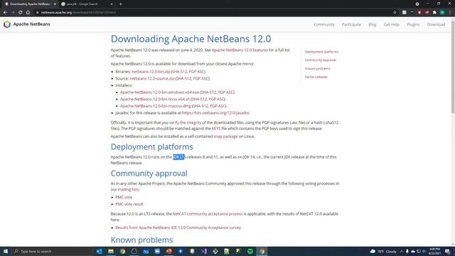 Downloading NetBeans and the JDK смотреть онлайн
