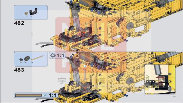Mould King instructions | Mould King Construction | 17023 | RC Pneumatic Bulldozer смотреть онлайн