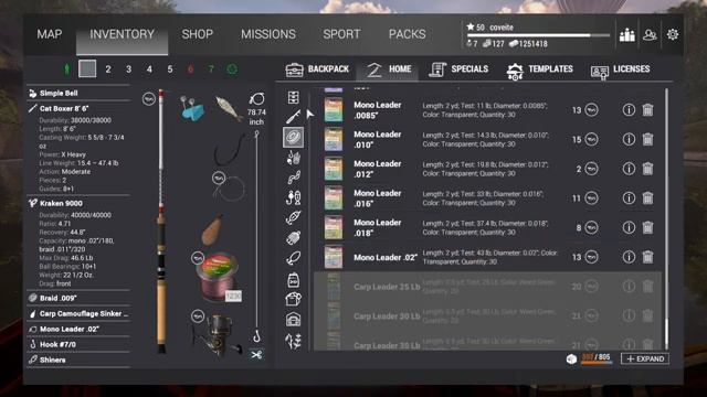 The Fisherman - Fishing Planet Dolly Varden, Muskie/Northern Pike