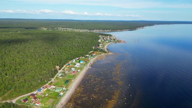 Солнце и песок на Белом море у Чёрной реки