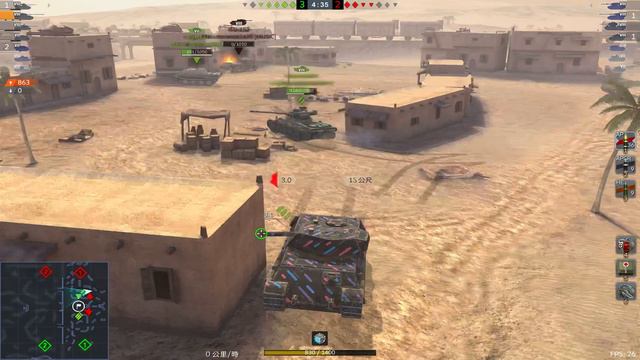 P.44 Pantera GamePlay(World Of Tanks Blitz Replay) смотреть онлайн