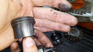 Проблема с коленвалом на штиле 180 (очень нечастая неисправнось)