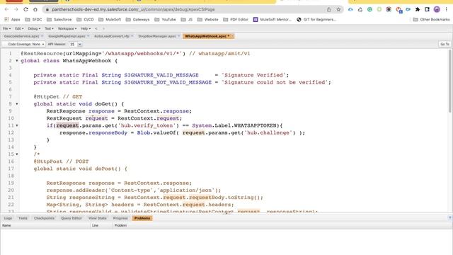 Configure WhatsApp WebHooks to Listen the Messages in #salesforce смотреть онлайн