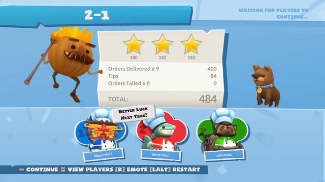 Let's Play Overcooked 2 Online Multiplayer - Our Cooking Makes Kevin Sad! [3] смотреть онлайн