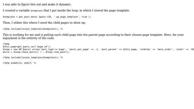 Wordpress: Finding Page Template and Displaying Content (2 Solutions!!) смотреть онлайн