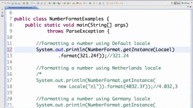 Java Number Format Tutorial смотреть онлайн