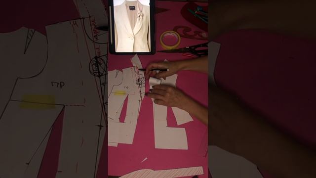 Моделирование жакета с шалевым воротником с узлом смотреть онлайн