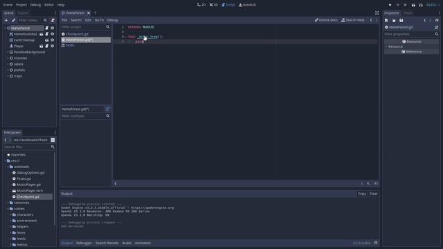 How to make CHECKPOINT in Godot 3? Tutorial смотреть онлайн